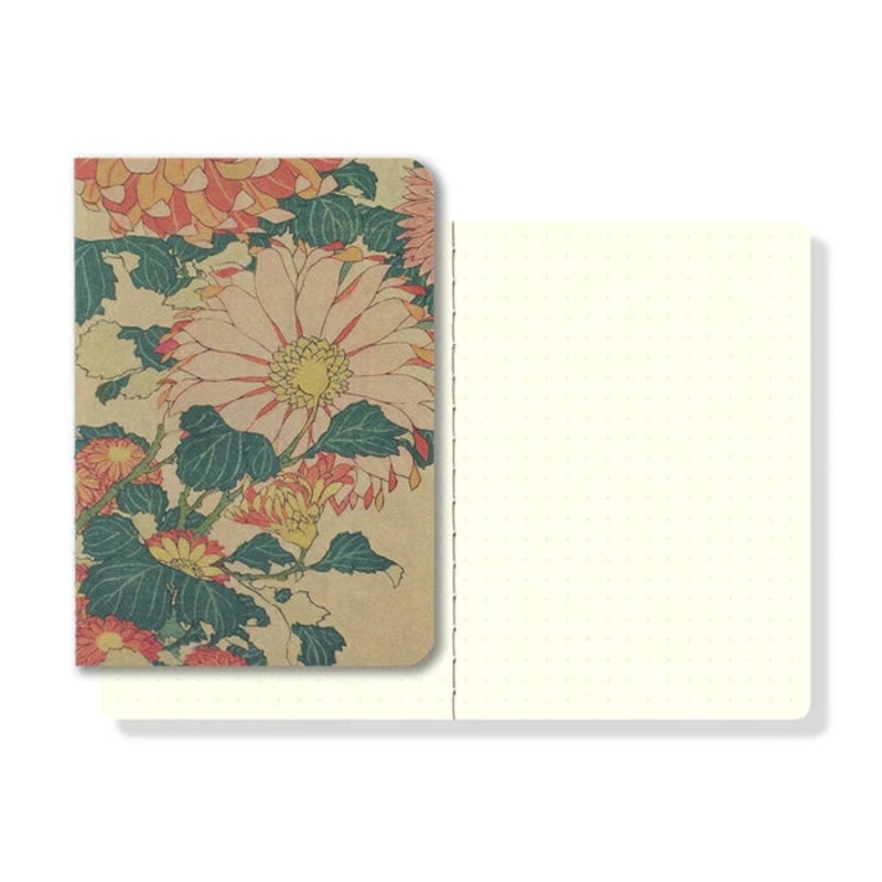Yamamoto Paper Chrysanthemums Museum Series RO-BIKI NOTE