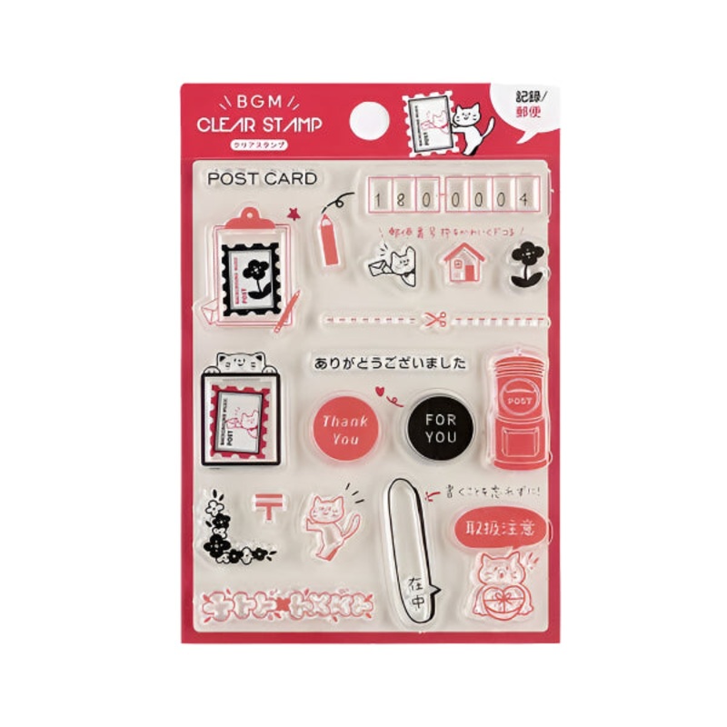 BGM Clear Stamp – Recorded Mail