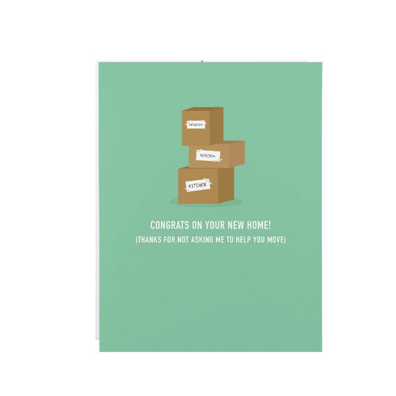 Classy Cards – Moving Boxes Card