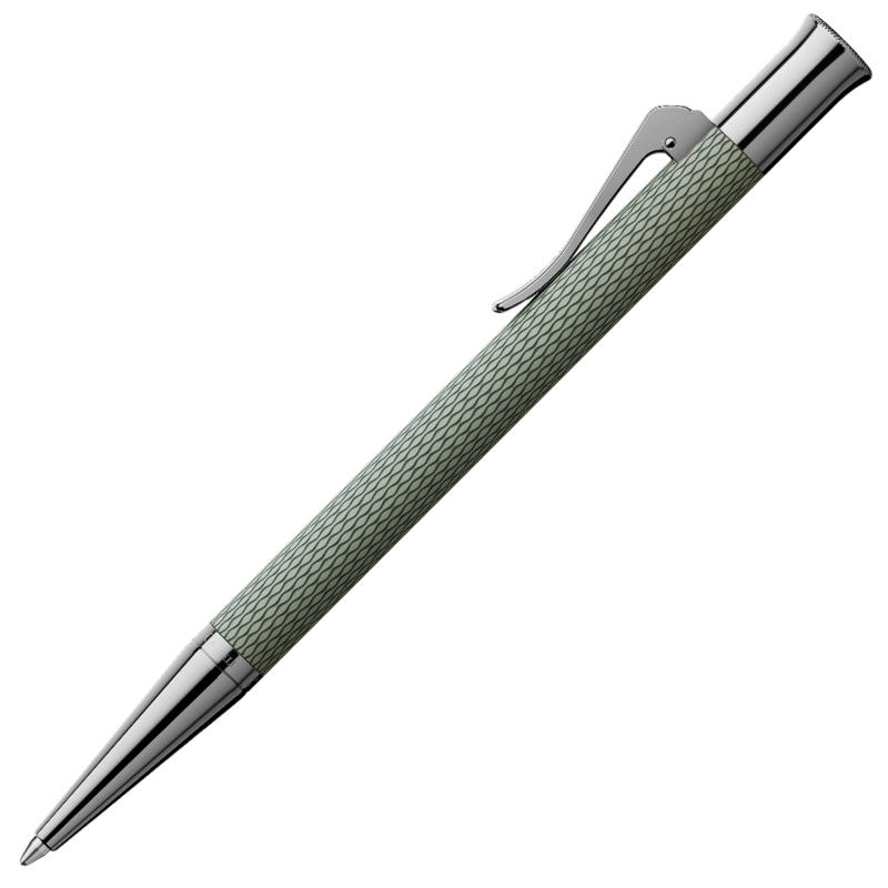 Graf von Faber-Castell Guilloche Ballpoint- Sage Green