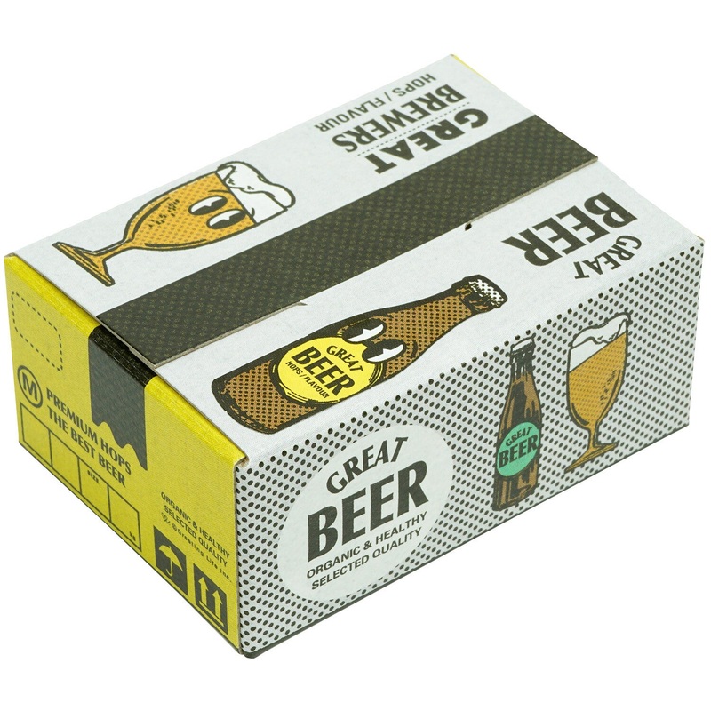 Haco Boxed Flake Stickers- Beer