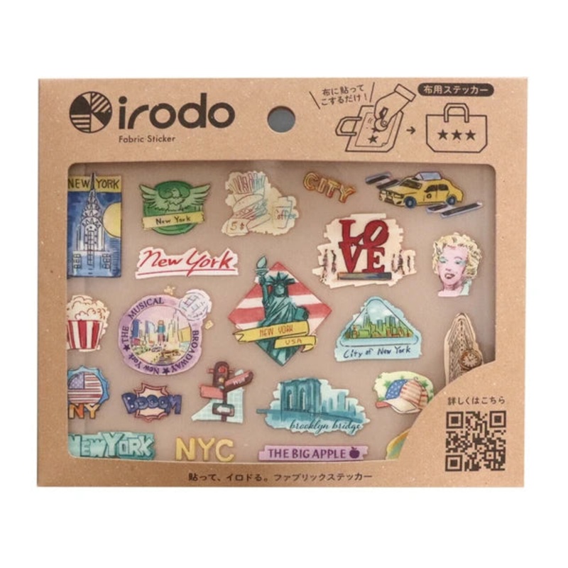 Irodo Fabric Transfer Stickers – World Travel NY