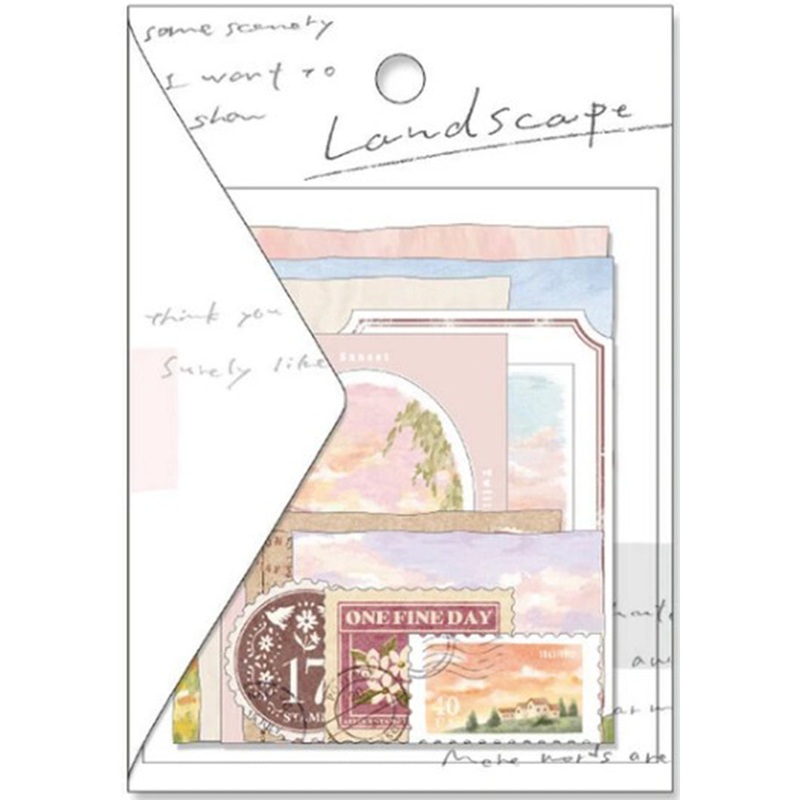 Mind Wave Landscape Stickers- Akane Cloud