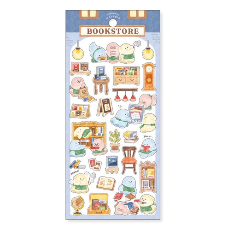 Mind Wave Sticker Bookstore