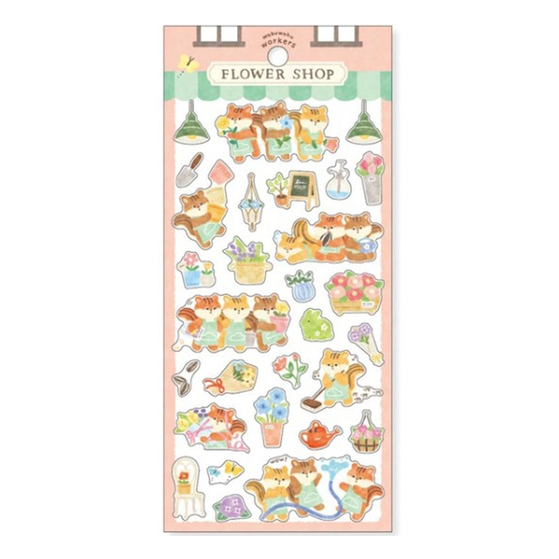 Mind Wave Sticker Flower Store