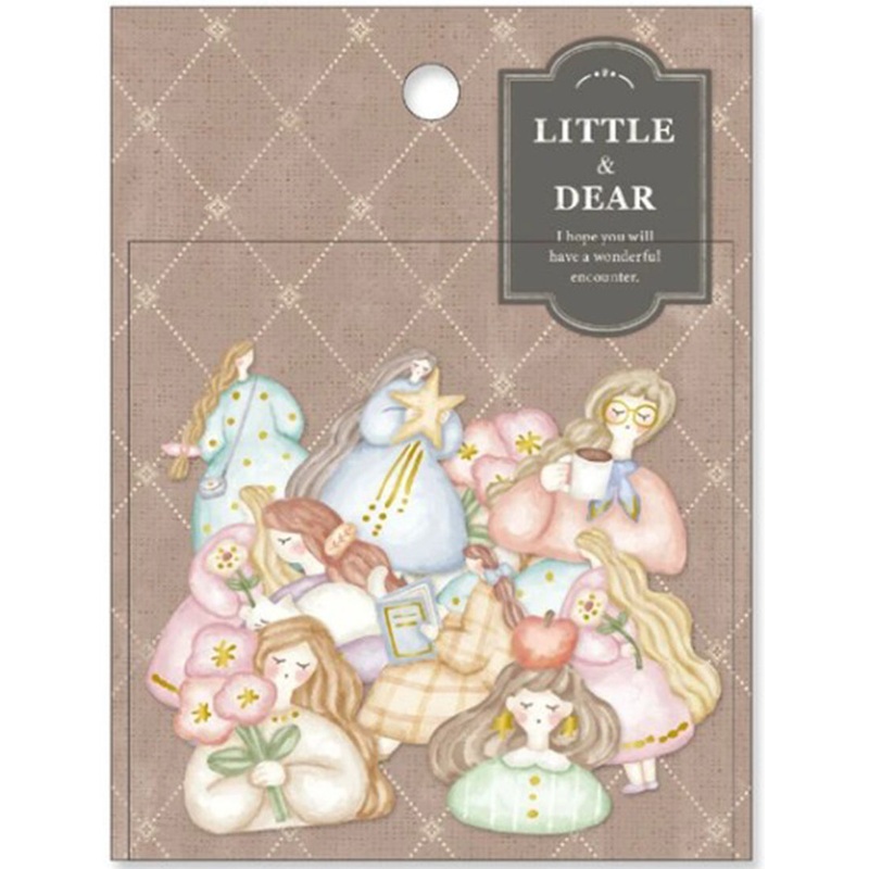 Mind Wave Stickers Little & Dear- Girl