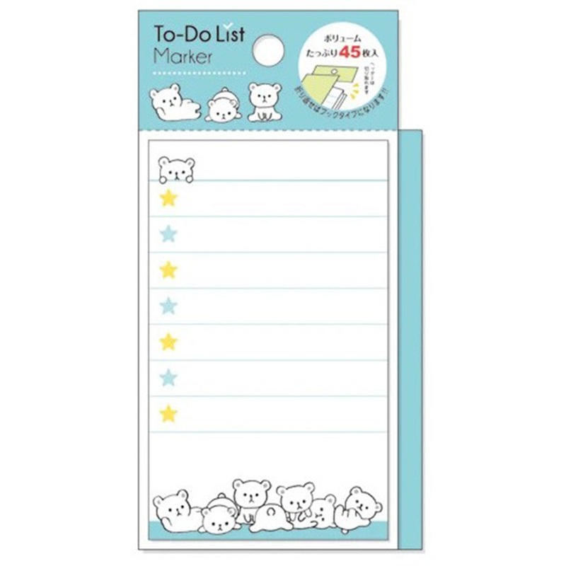 Mind Wave Sticky Notes Polar Bear