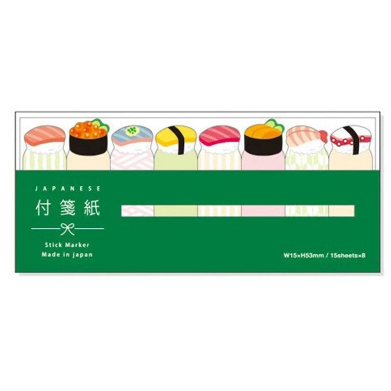 Mind Wave Sticky Notes Sushi Stick Marker