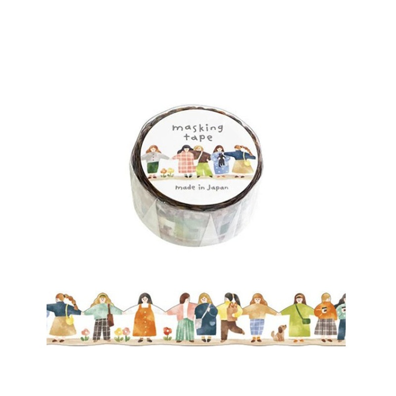 Mind Wave Washi Tape Onnanoko