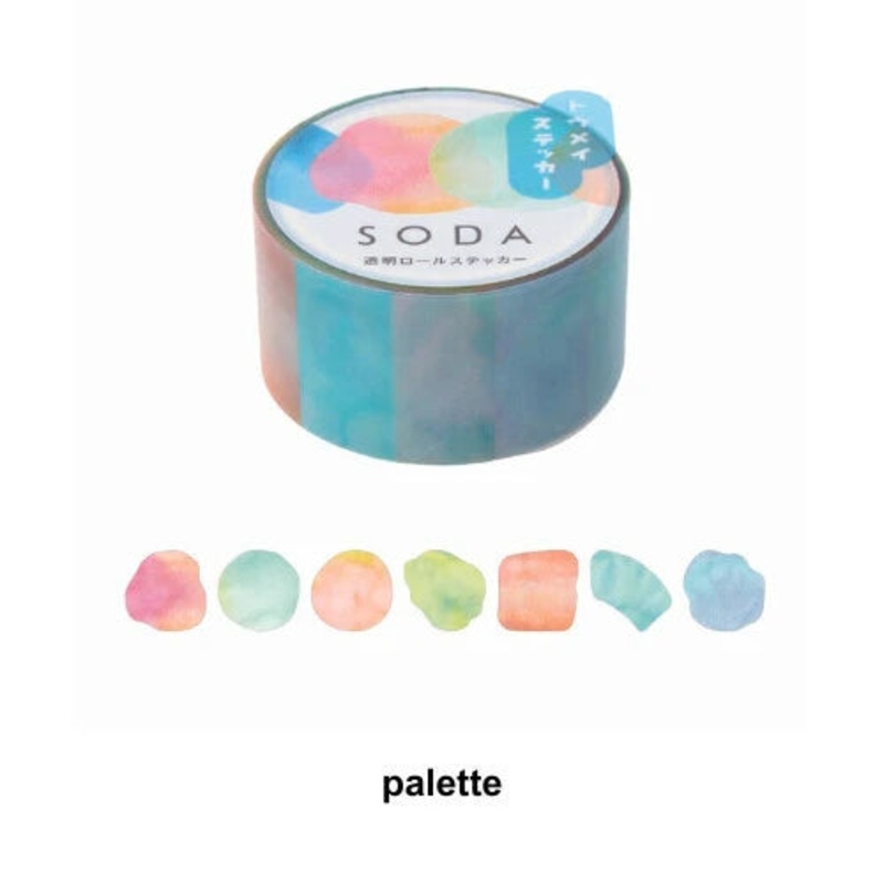 SODA Washi Tape 20mm palette