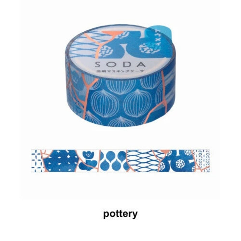 SODA Washi Tape 20mm pottery