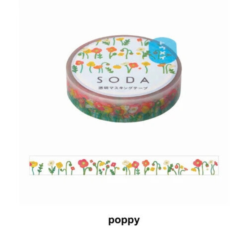 Soda Width 10mm poppy