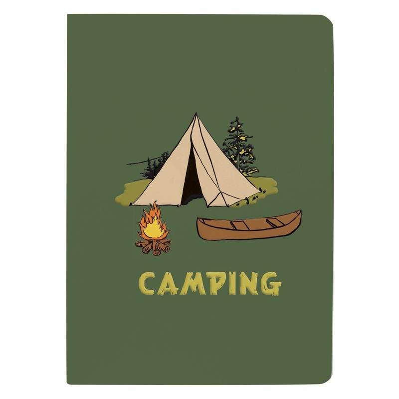The Unemployed Philosophers Guild Notebook- Camping