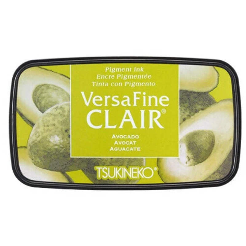 Versafine Clair Decoration Stamp- Avocado