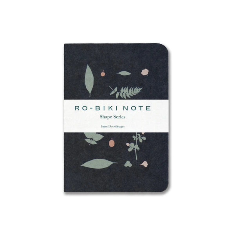 Yamamoto Paper RO-BIKI NOTE SHAPE SERIES Wild Plants