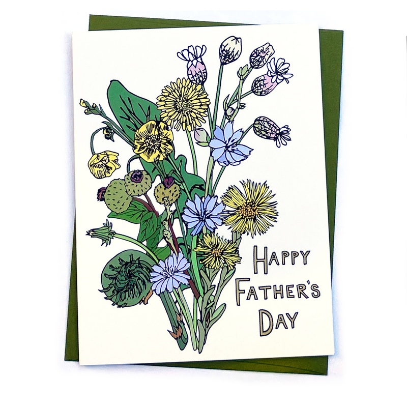 Father’s Day Wildflowers Card
