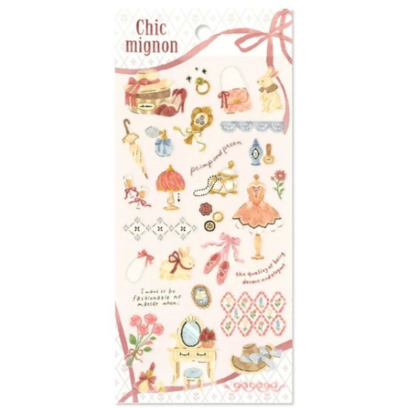Mind Wave Stickers Chick Mignon Dress Up