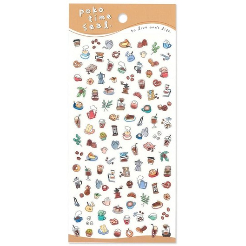 Mind Wave Stickers Poko Time Seal Kohi