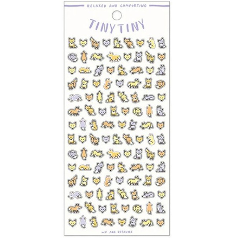 Mind Wave Stickers Tiny Tiny Stickers Kitsune