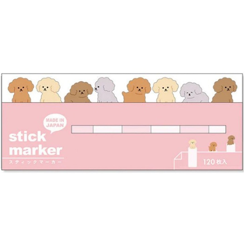 Mind Wave Sticky Notes Poodle Stick Marker