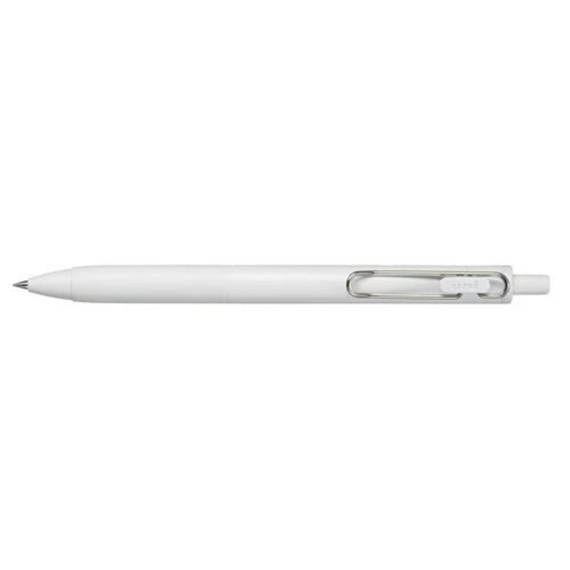 Mitsubishi Uniball One Creative Color Gel Ink Ballpoint Pen – White 0.38mm