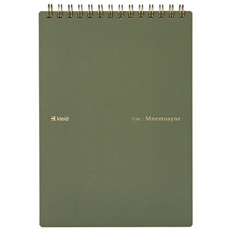 Mnemosyne x kleid B6 notebook B6 Olive