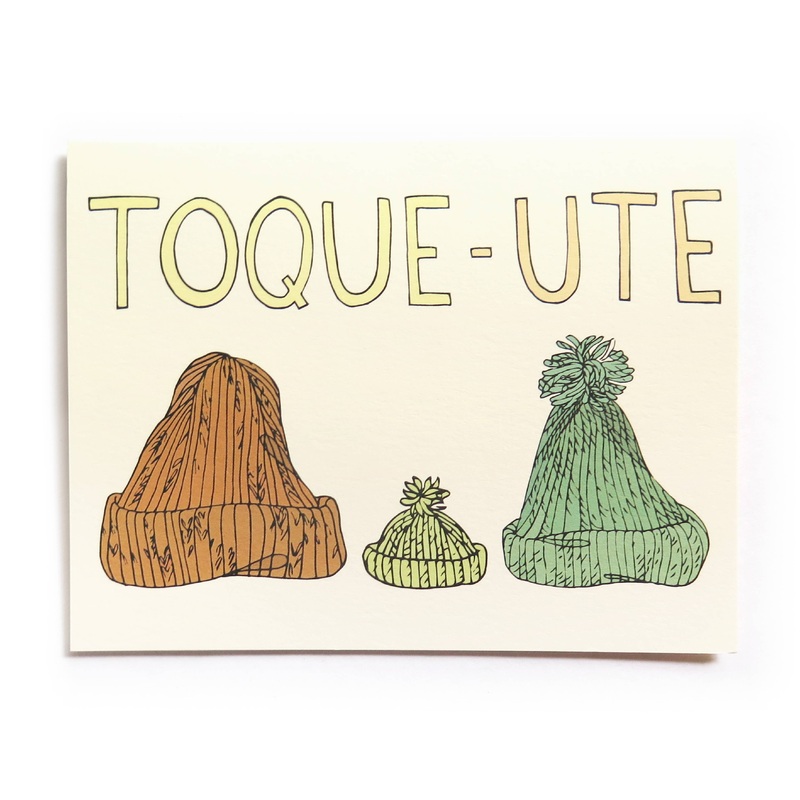 Too Cute Toques Card