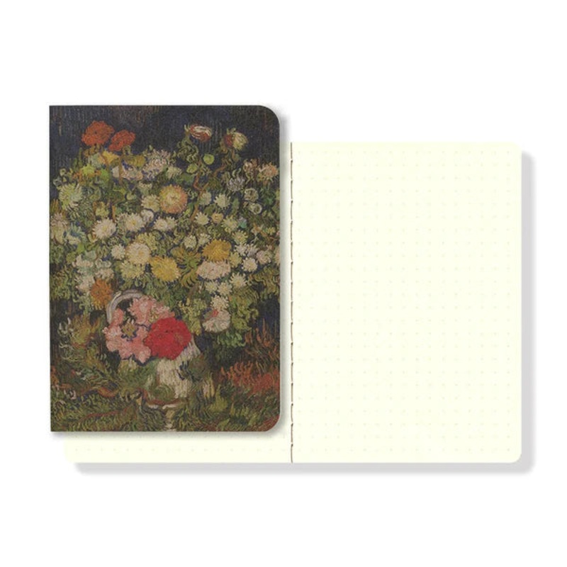 Yamamoto Paper RO-BIKI NOTE MUSEUM SERIES BOUQUET OF FLOWERS