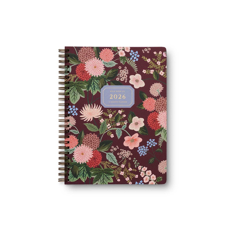 2026 Dahlia Weekly Soft Cover Spiral Planner
