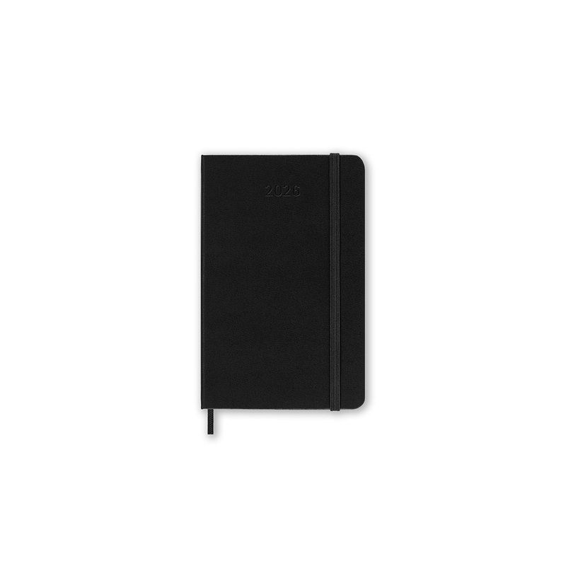 2026 Weekly Horizontal Hard Cover Diary Pocket
