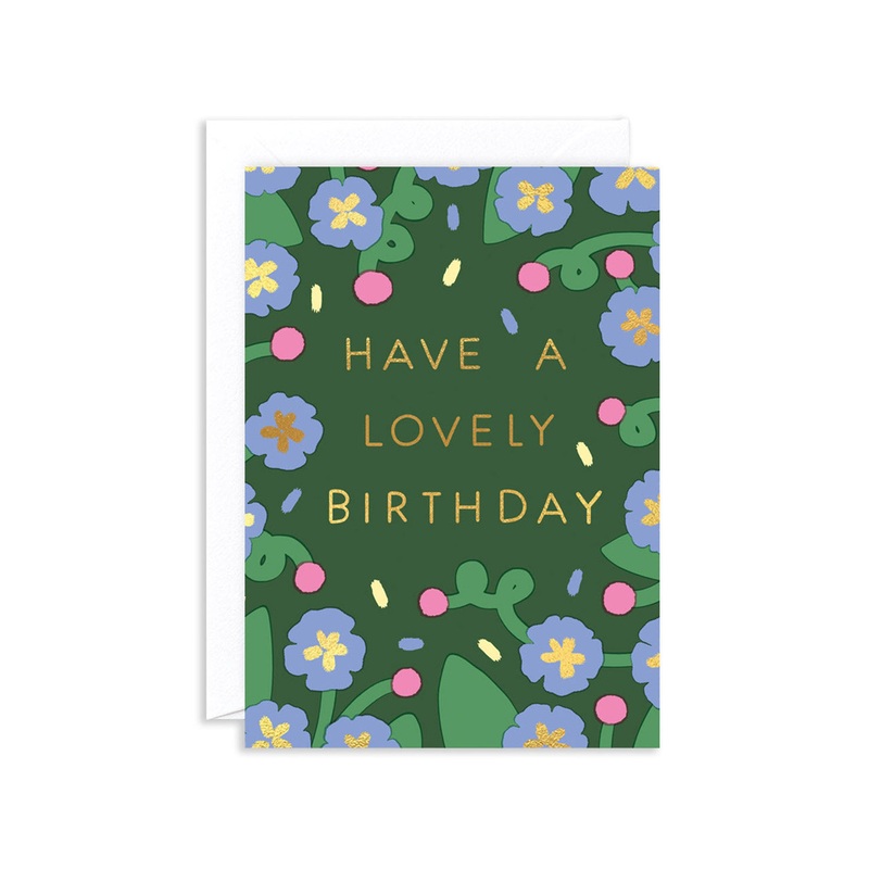Have a Lovely Birthday Greeting Card