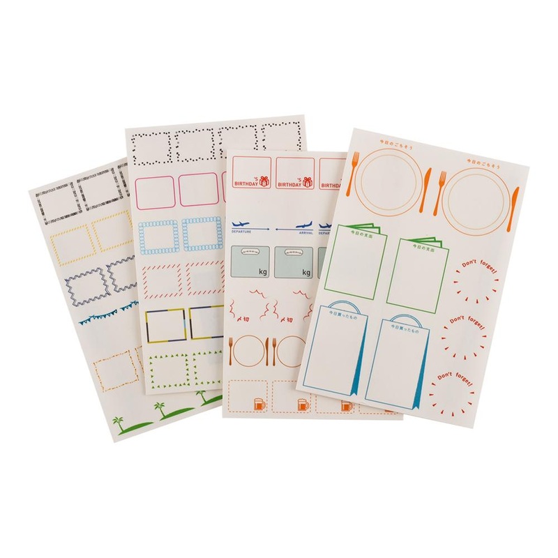 Hobonichi Accessories Frame Stickers