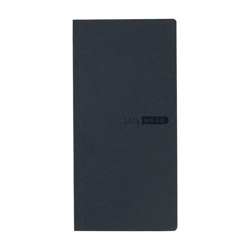Hobonichi Weeks Mega English Tall & Slim Sneaker- Indigo Black