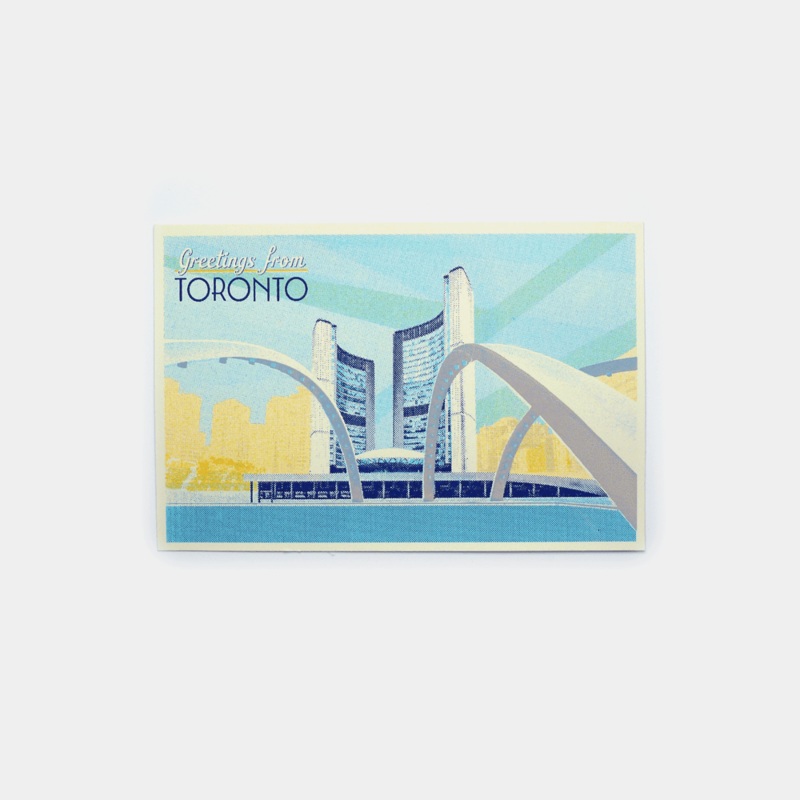 Kid Icarus – POSTCARD – New City Hall (Toronto)