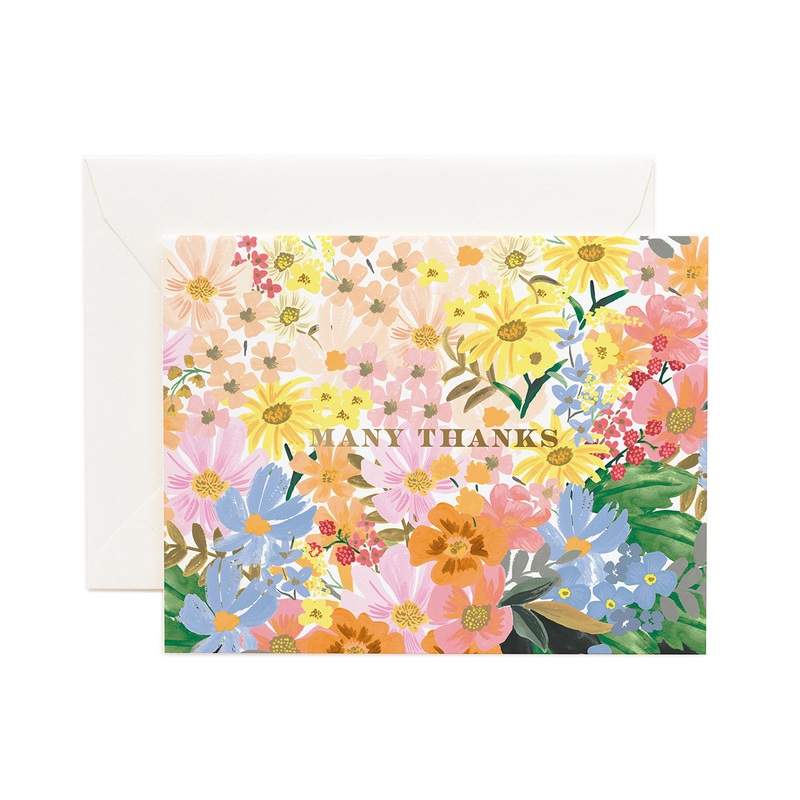 Marguerite Thank You Greeting Card
