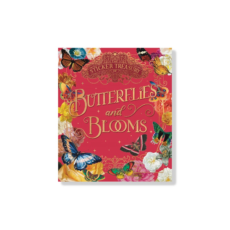 The Sticker Treasury of Butterflies and Blooms