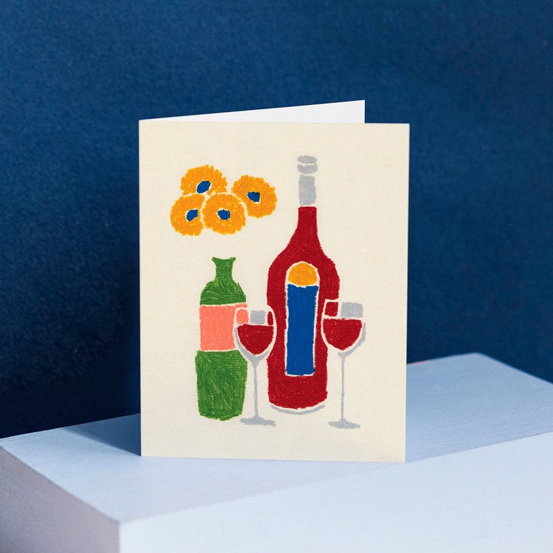 TOUS NOS SENS  Greeting Card