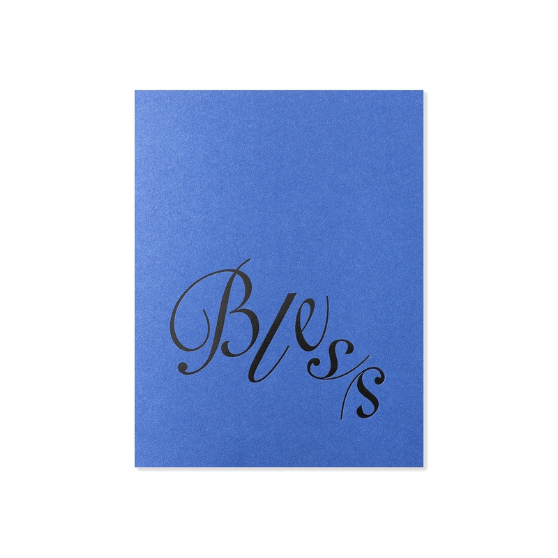 Bless Greeting Card