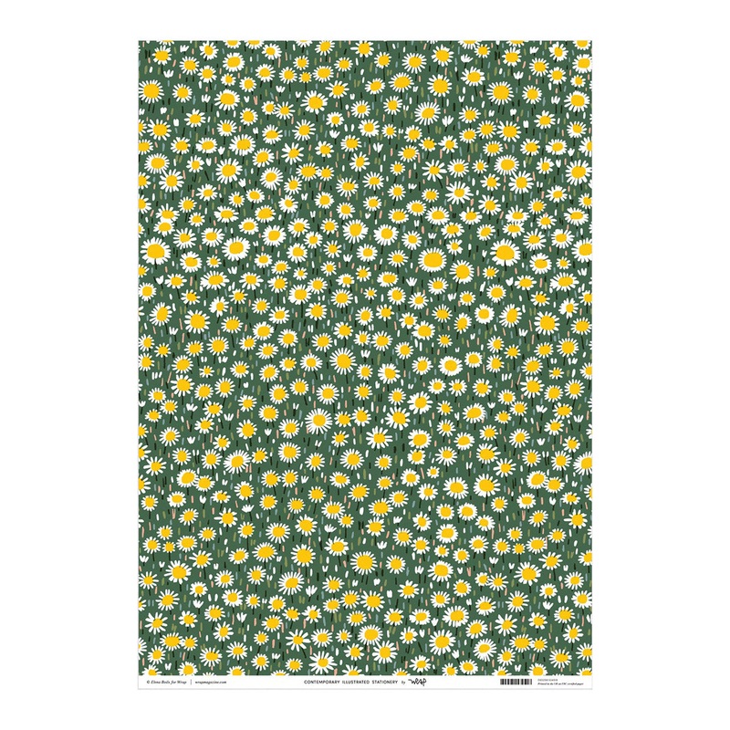 Daisies Wrapping Sheet