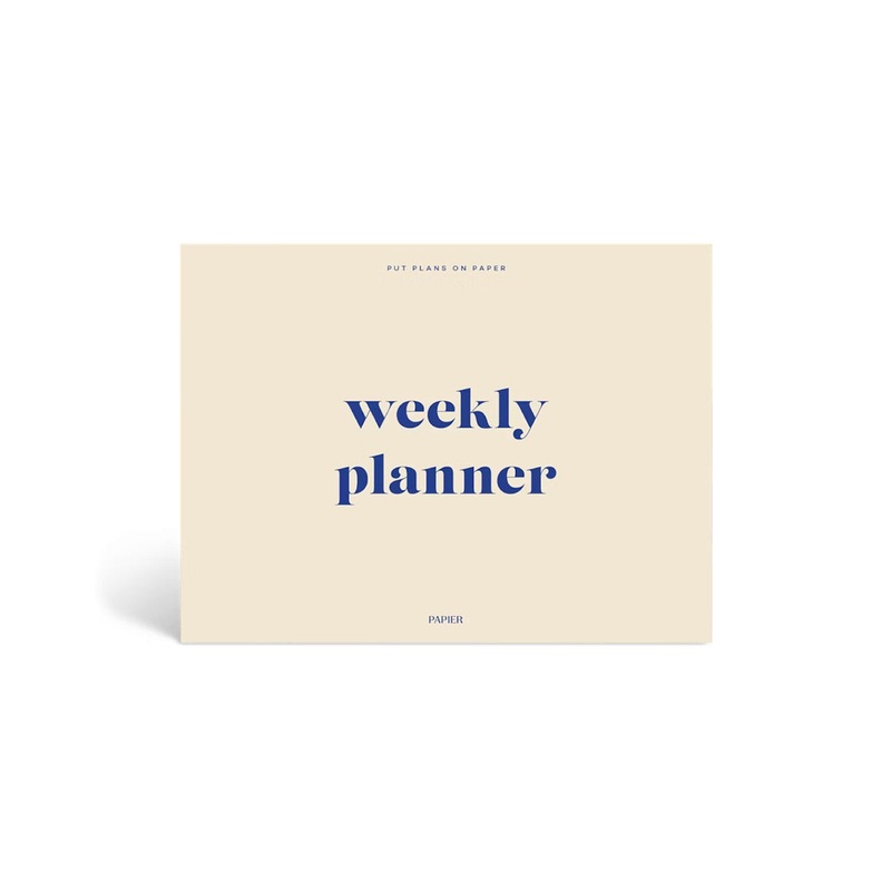 Joy Weekly Desk Planner A5