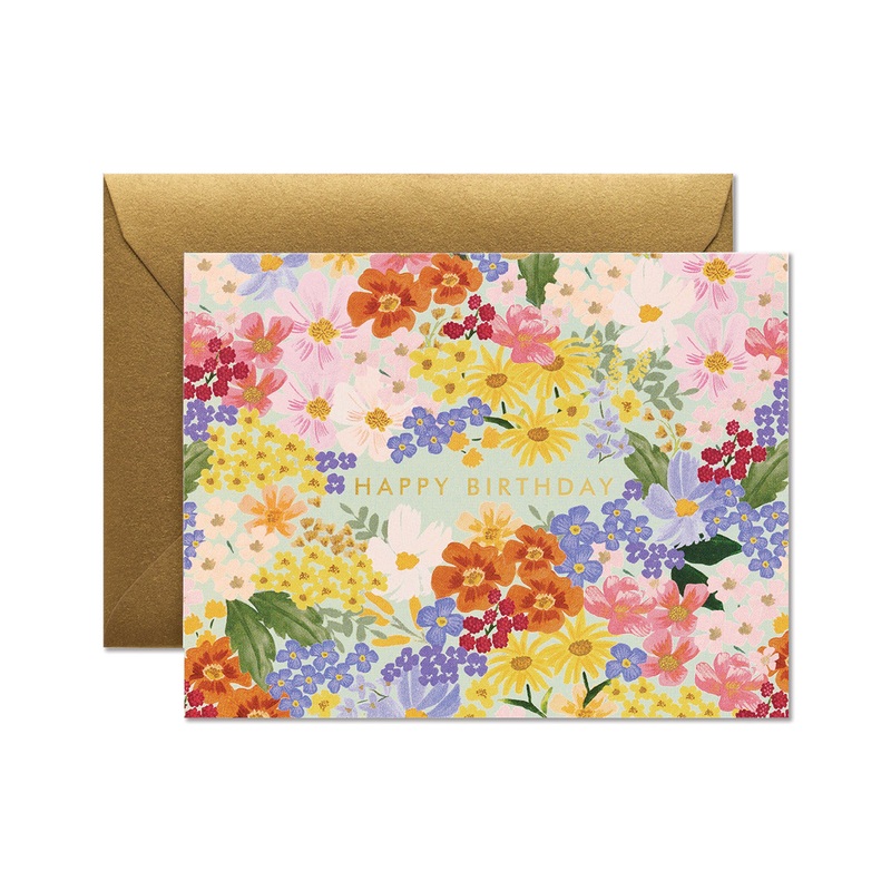 Margaux Birthday Greeting Card