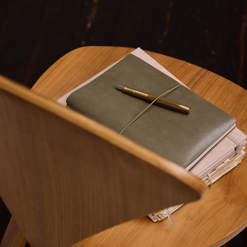 Refillable Leather Journal Set A5