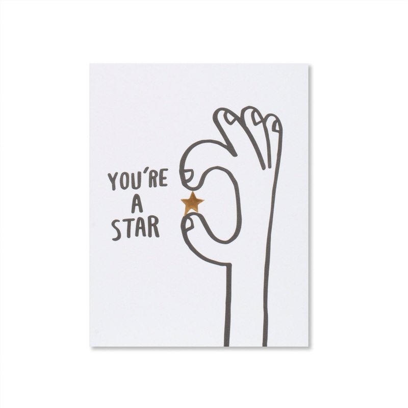 You’re A Star Greeting Card