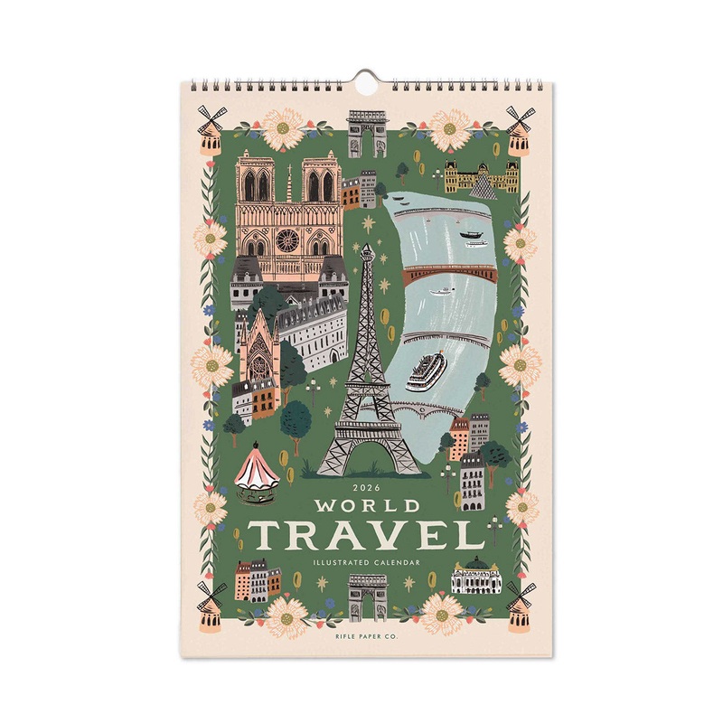 2026 Travel Wall Calendar