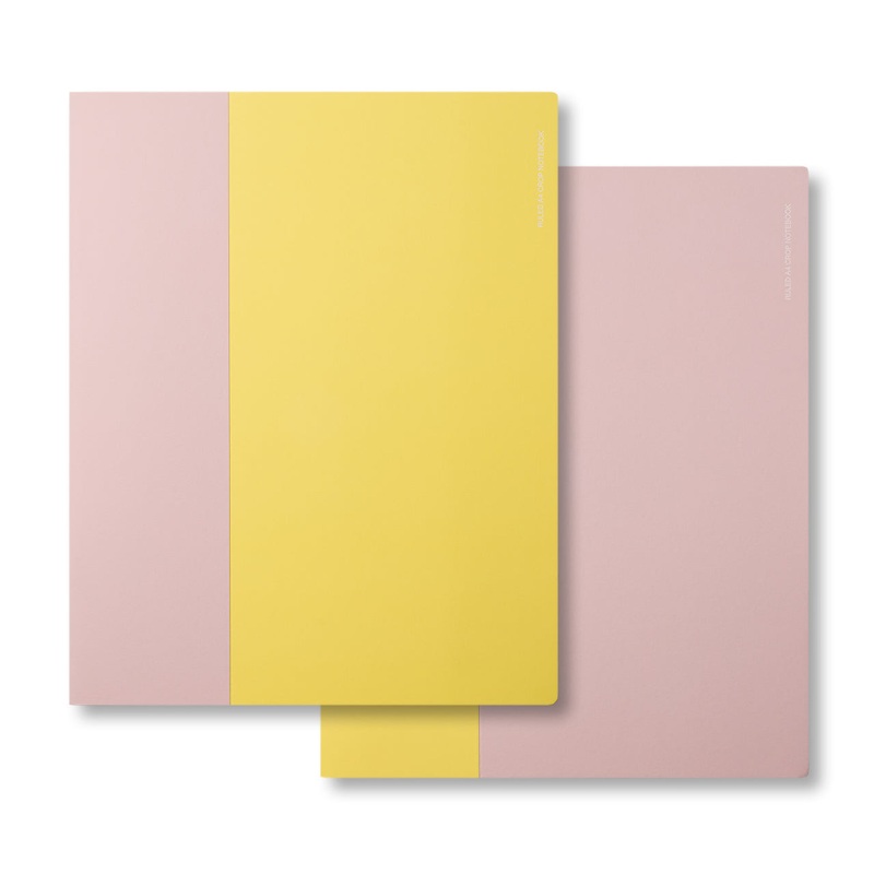 Soft Touch Notebooks A4 Cropped Set of 2
