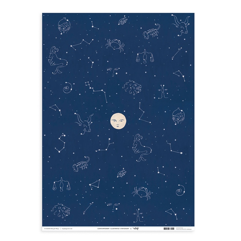 Starry Night Wrapping Paper