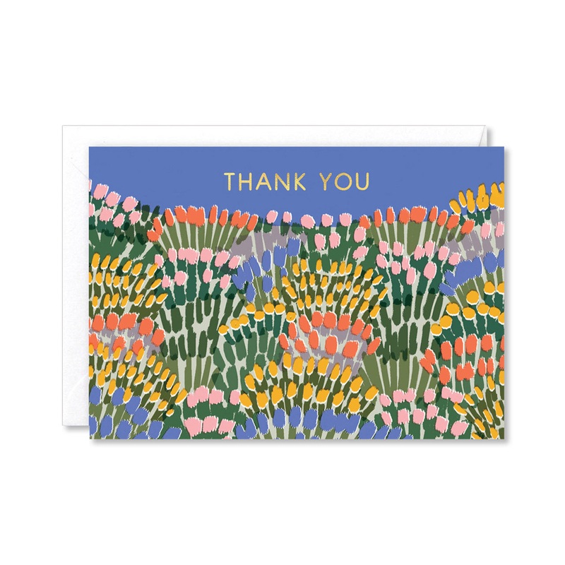 Thank You Rock Garden Greeting Card