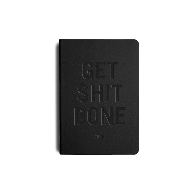 2026 Get Shit Done Weekly Spread Diary A5