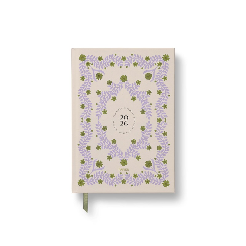 2026 Italian Summer Dusty Sage Weekly Hard Cover Planner
