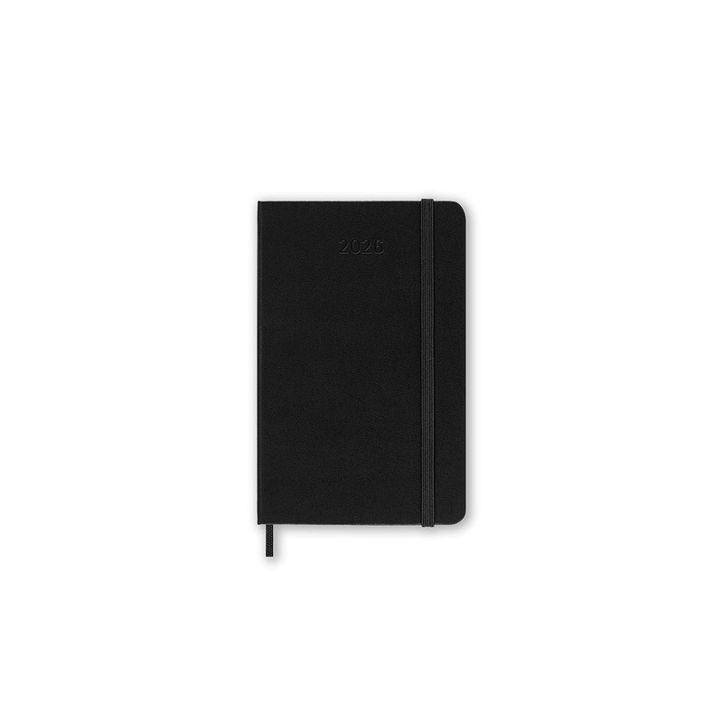 2026 Weekly Vertical Hard Cover Diary Pocket